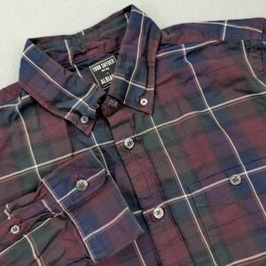 Todd Snyder Albiate Shirt Mens Medium Multicolor Plaid Button Down Long Sleeve